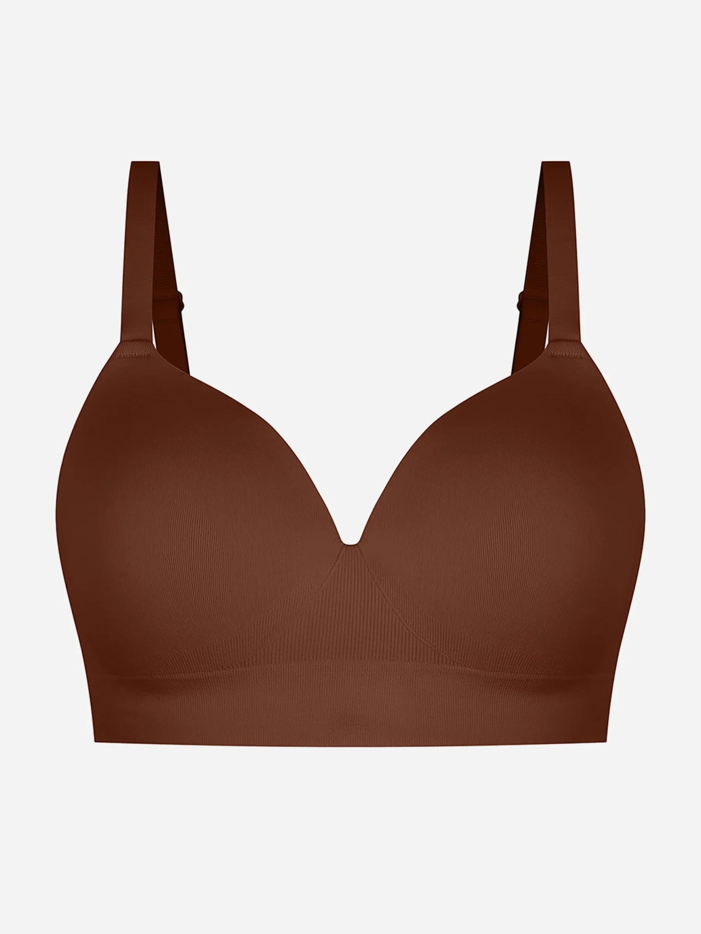 Feelingirl Wireless Push-Up Seamless Comfort Full Coverage Bra