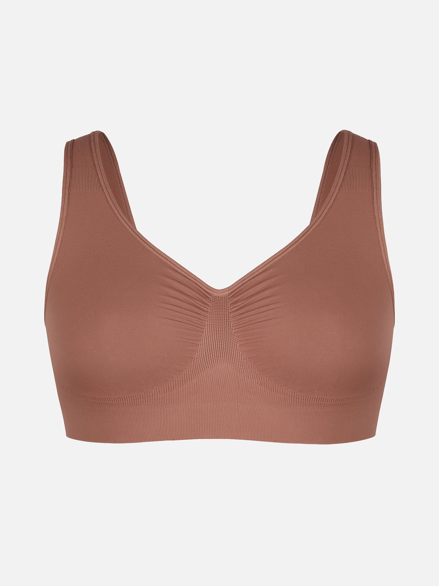 Feelingirl Seamless Wide Straps Everyday Bra