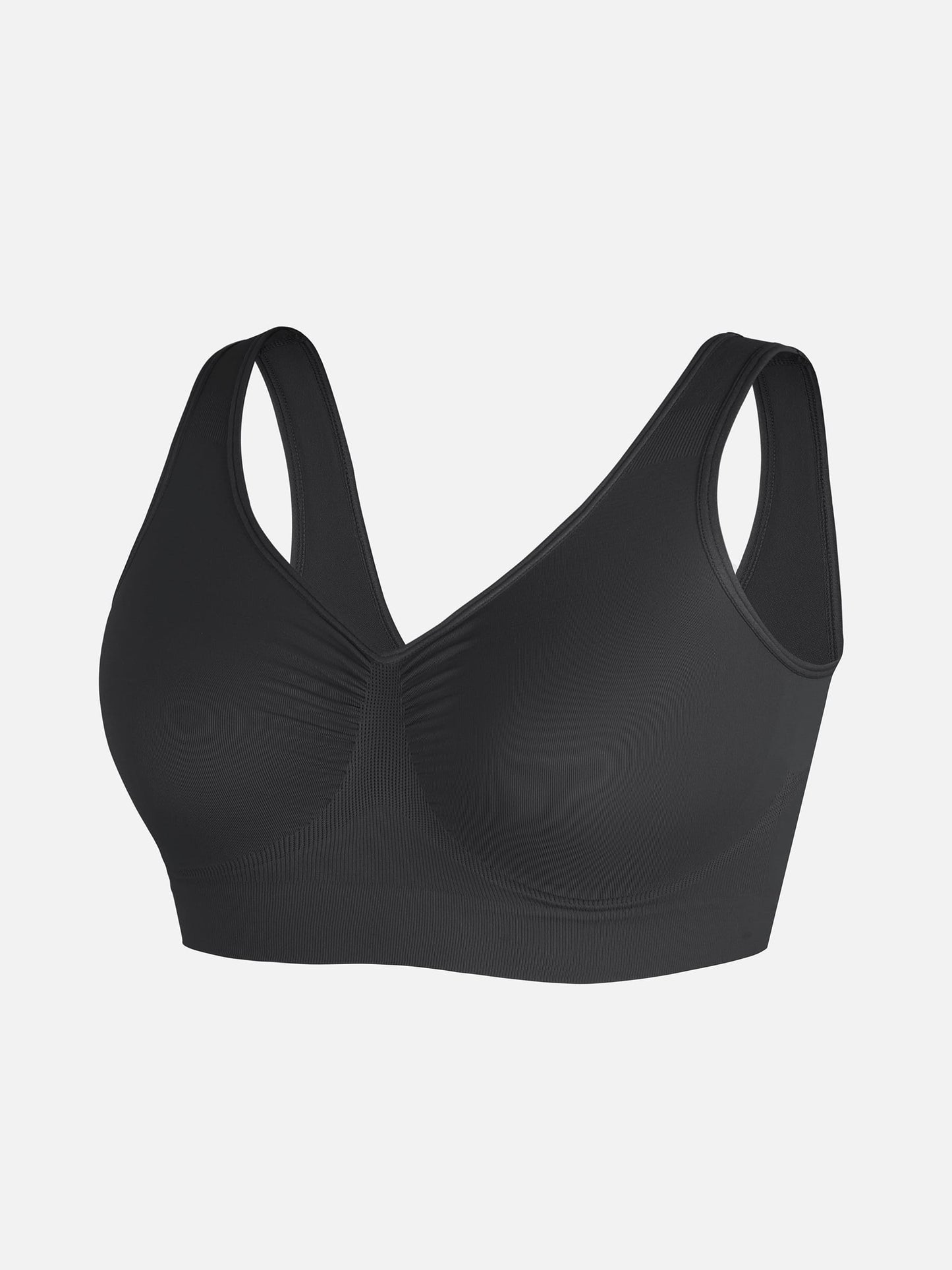 Feelingirl Seamless Wide Straps Everyday Bra