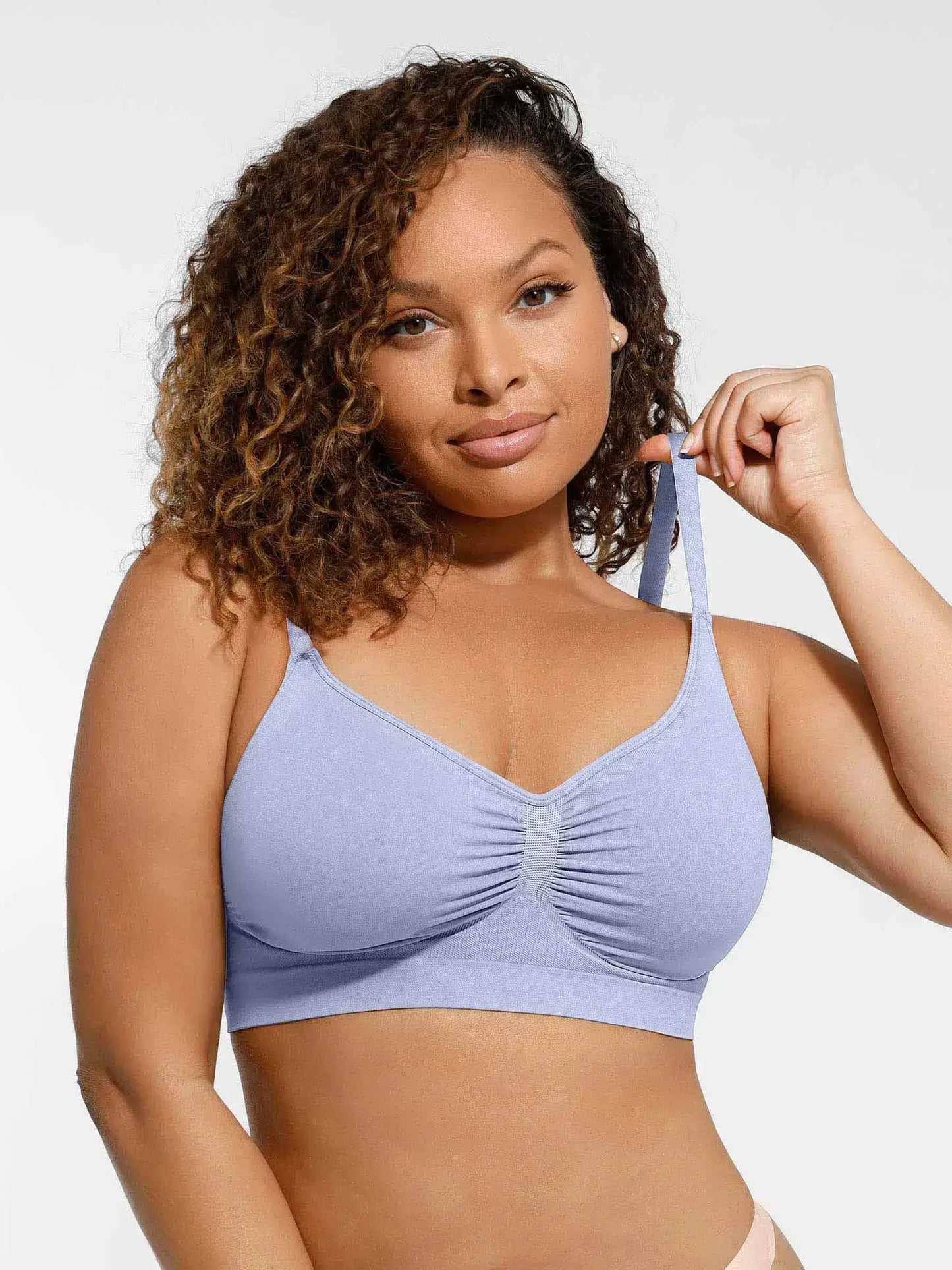 Feelingirl Seamless Everyday Bra with Built-In Soft Padding