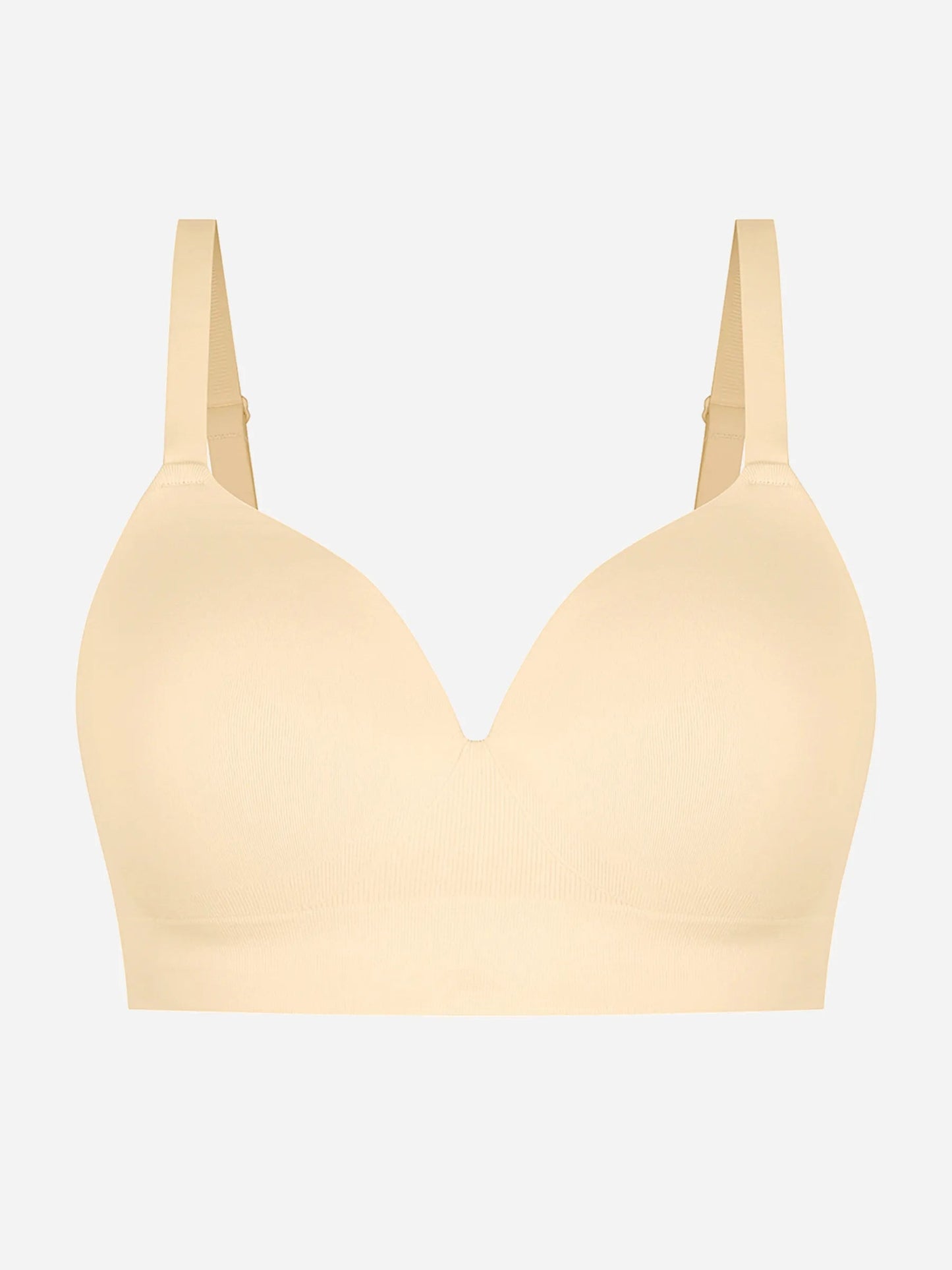 Feelingirl Wireless Push-Up Seamless Comfort Full Coverage Bra