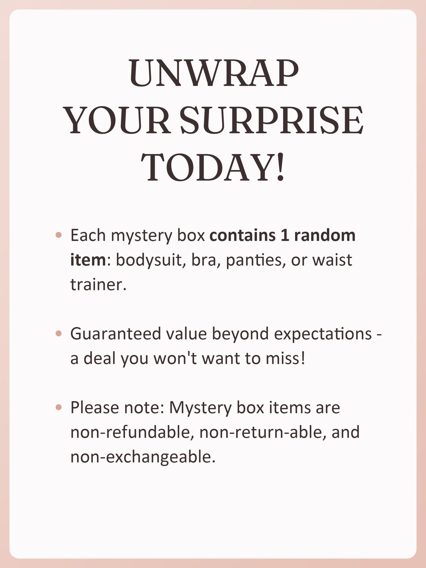 Mystery Box Premium