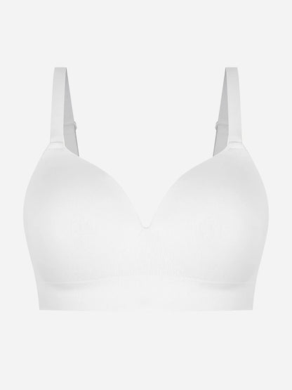 Feelingirl Wireless Push-Up Seamless Comfort Full Coverage Bra