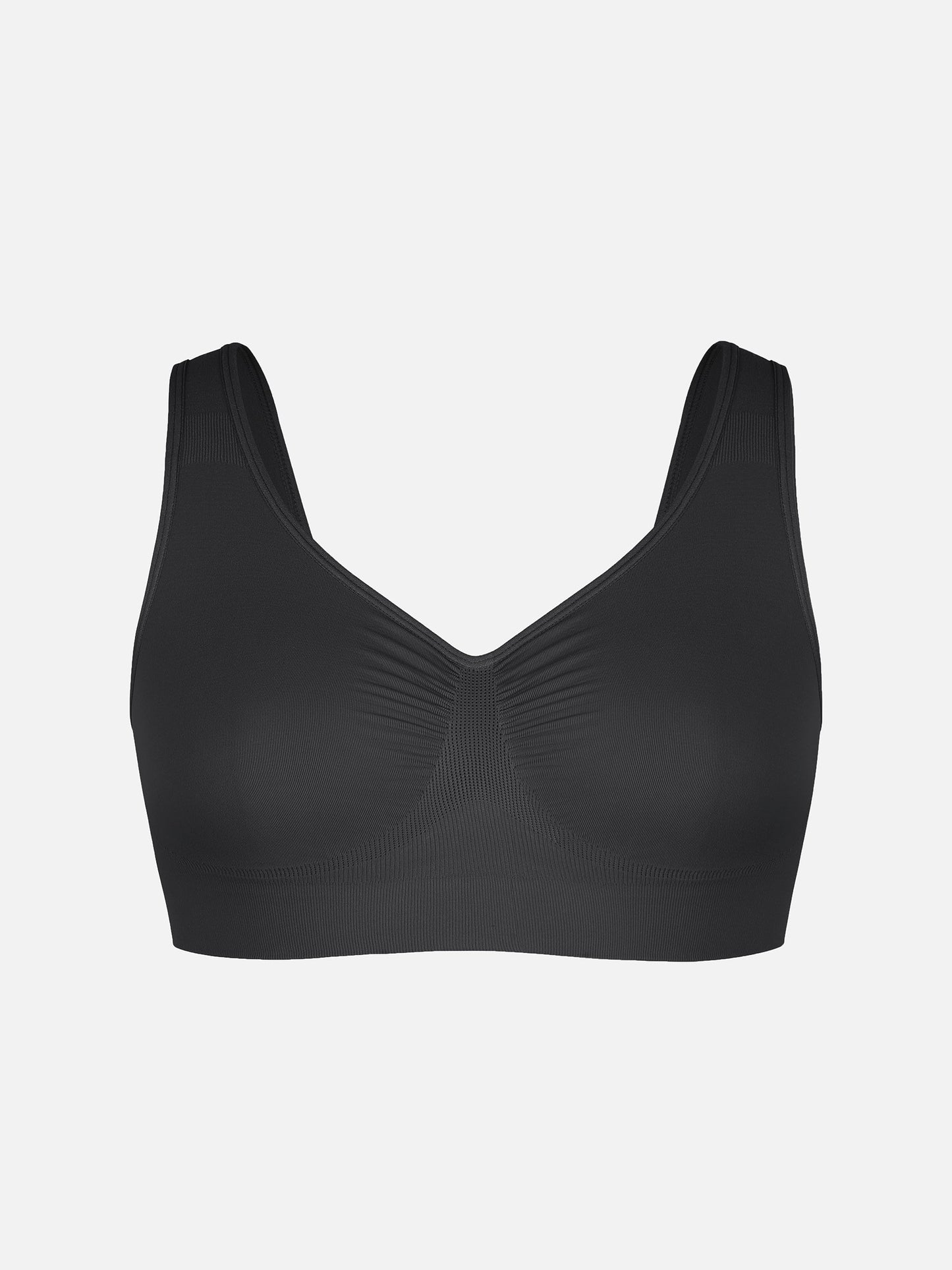 Feelingirl Seamless Wide Straps Everyday Bra