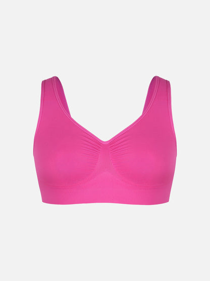 Feelingirl Seamless Wide Straps Everyday Bra