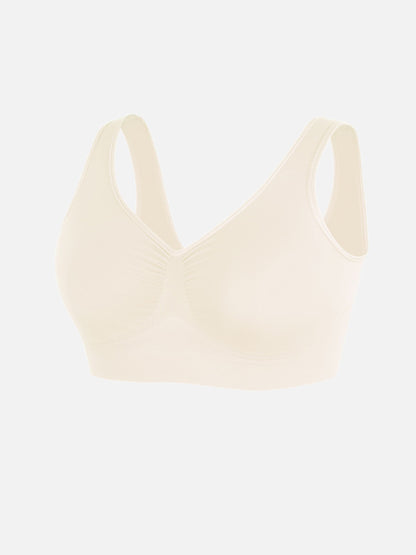 Feelingirl Seamless Wide Straps Everyday Bra