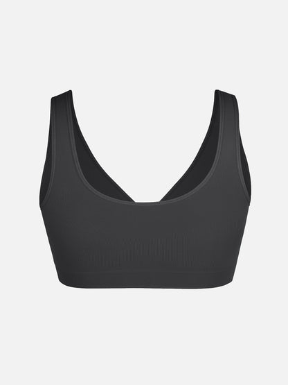 Feelingirl No Underwire Wide Straps Everyday Bra
