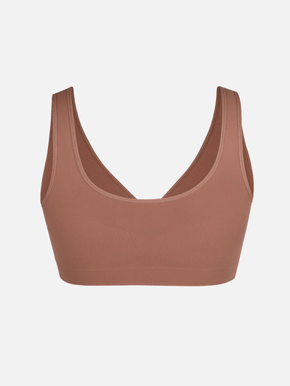 Feelingirl Seamless Wide Straps Everyday Bra