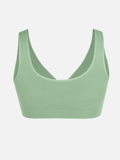 Feelingirl Seamless Wide Straps Everyday Bra