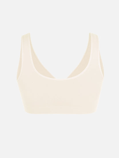 Feelingirl Seamless Wide Straps Everyday Bra