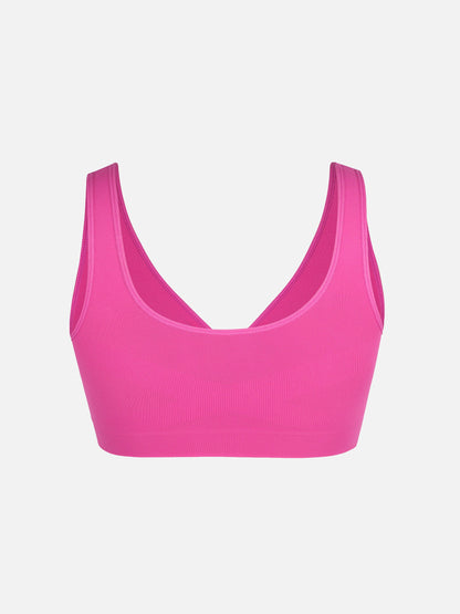 Feelingirl Seamless Wide Straps Everyday Bra