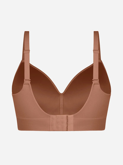 Feelingirl Wireless Push-Up Seamless Comfort Full Coverage Bra