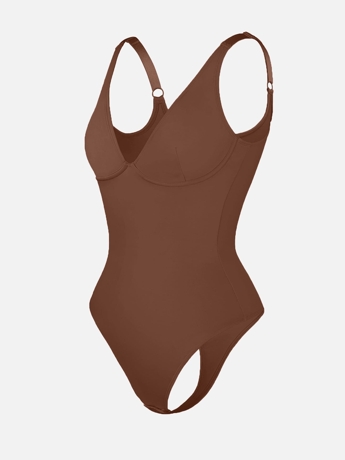 Feelingirl V Neck Tummy Control Shaping Bodysuit
