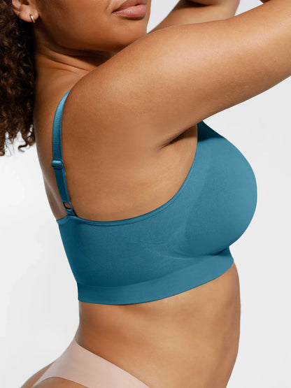Feelingirl Seamless Everyday Bra with Built-In Soft Padding