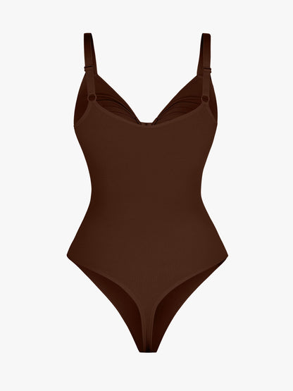Feelingirl Tummy Control Seamless Zipper Shaping Bodysuit