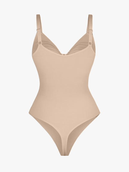 Feelingirl Tummy Control Seamless Zipper Shaping Bodysuit