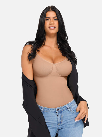 Feelingirl Bust Support Waist and Abdomen Control Shape Tank Top Vest