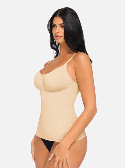 Feelingirl Bust Support Waist and Abdomen Control Shape Tank Top Vest
