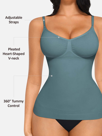 Feelingirl Bust Support Waist and Abdomen Control Shape Tank Top Vest