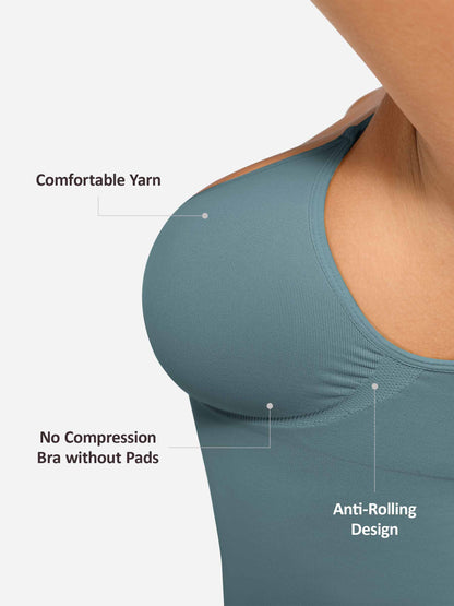 Feelingirl Bust Support Waist and Abdomen Control Shape Tank Top Vest