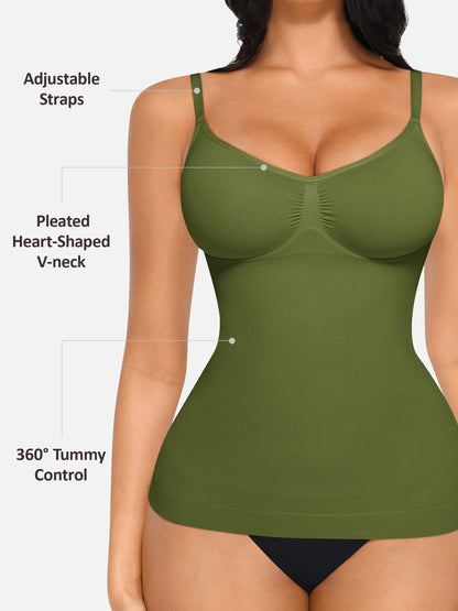 Feelingirl Bust Support Waist and Abdomen Control Shape Tank Top Vest