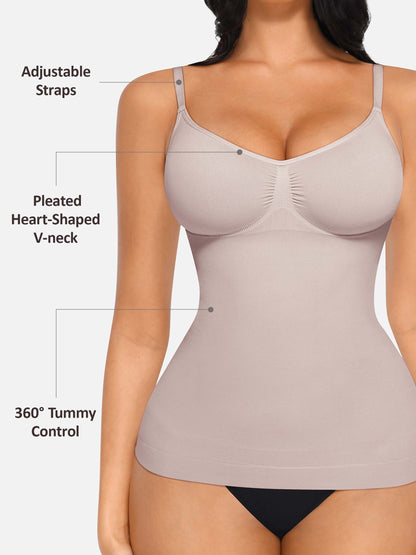 Feelingirl Bust Support Waist and Abdomen Control Shape Tank Top Vest