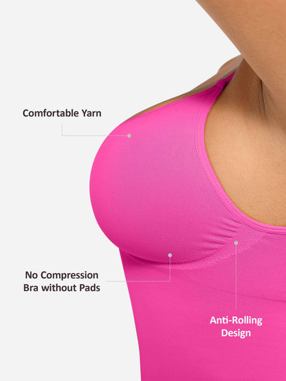 Feelingirl Bust Support Waist and Abdomen Control Shape Tank Top Vest