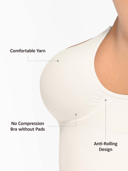 Feelingirl Bust Support Waist and Abdomen Control Shape Tank Top Vest