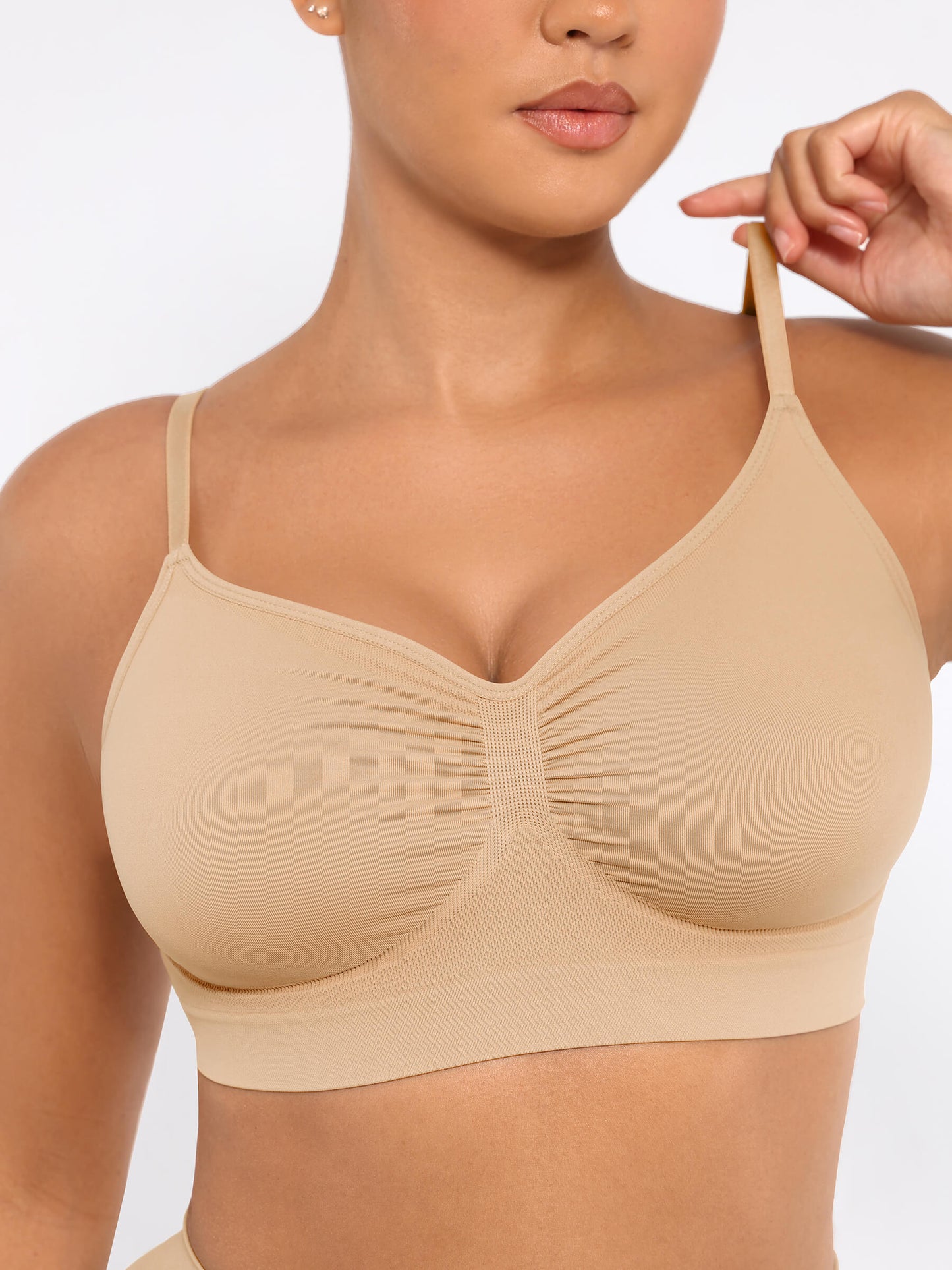 Feelingirl 3-Pack Smooth Seamless Wireless Bra Bundle