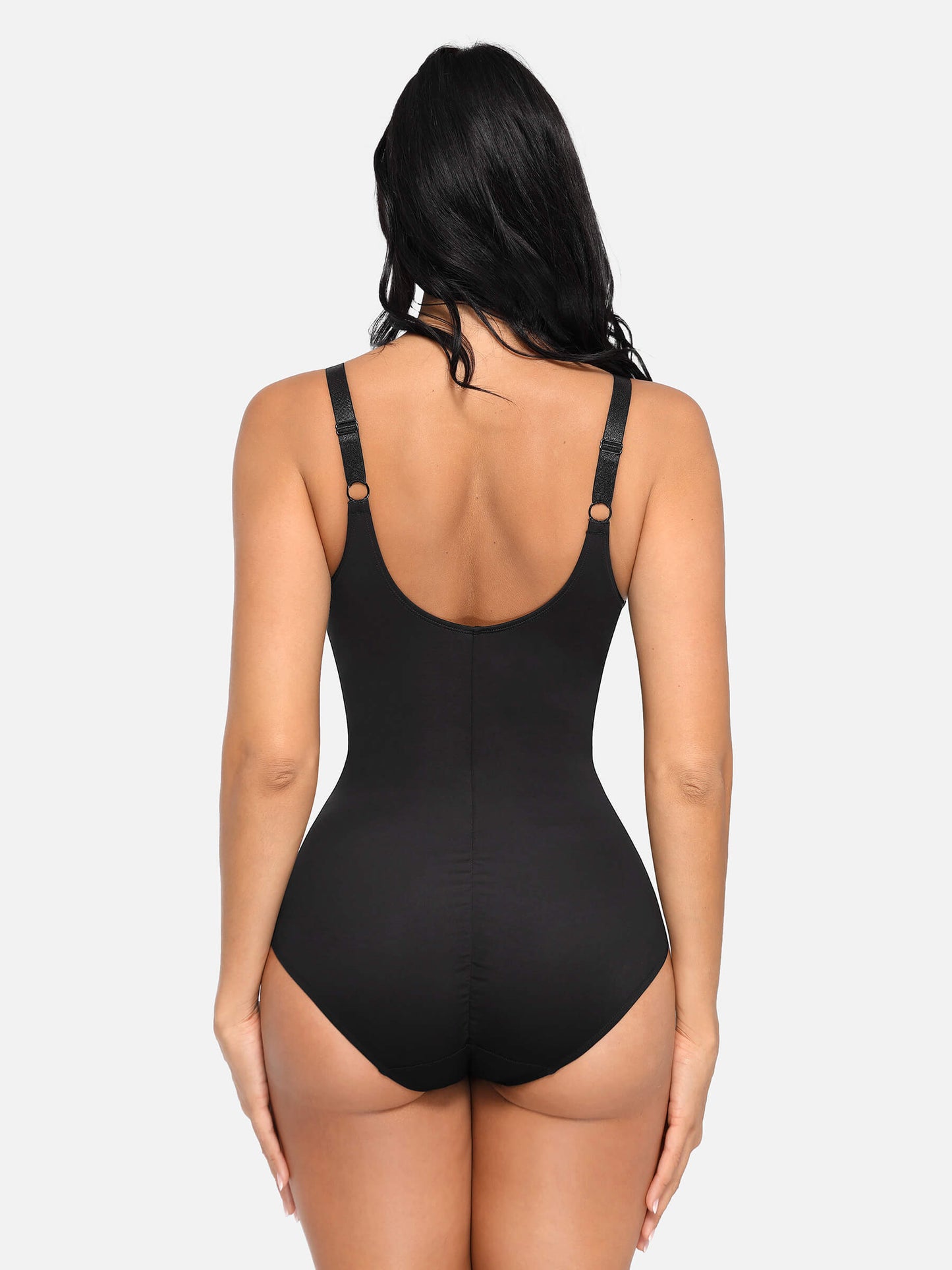 Feelingirl V Neck Tummy Control Shaping Bodysuit