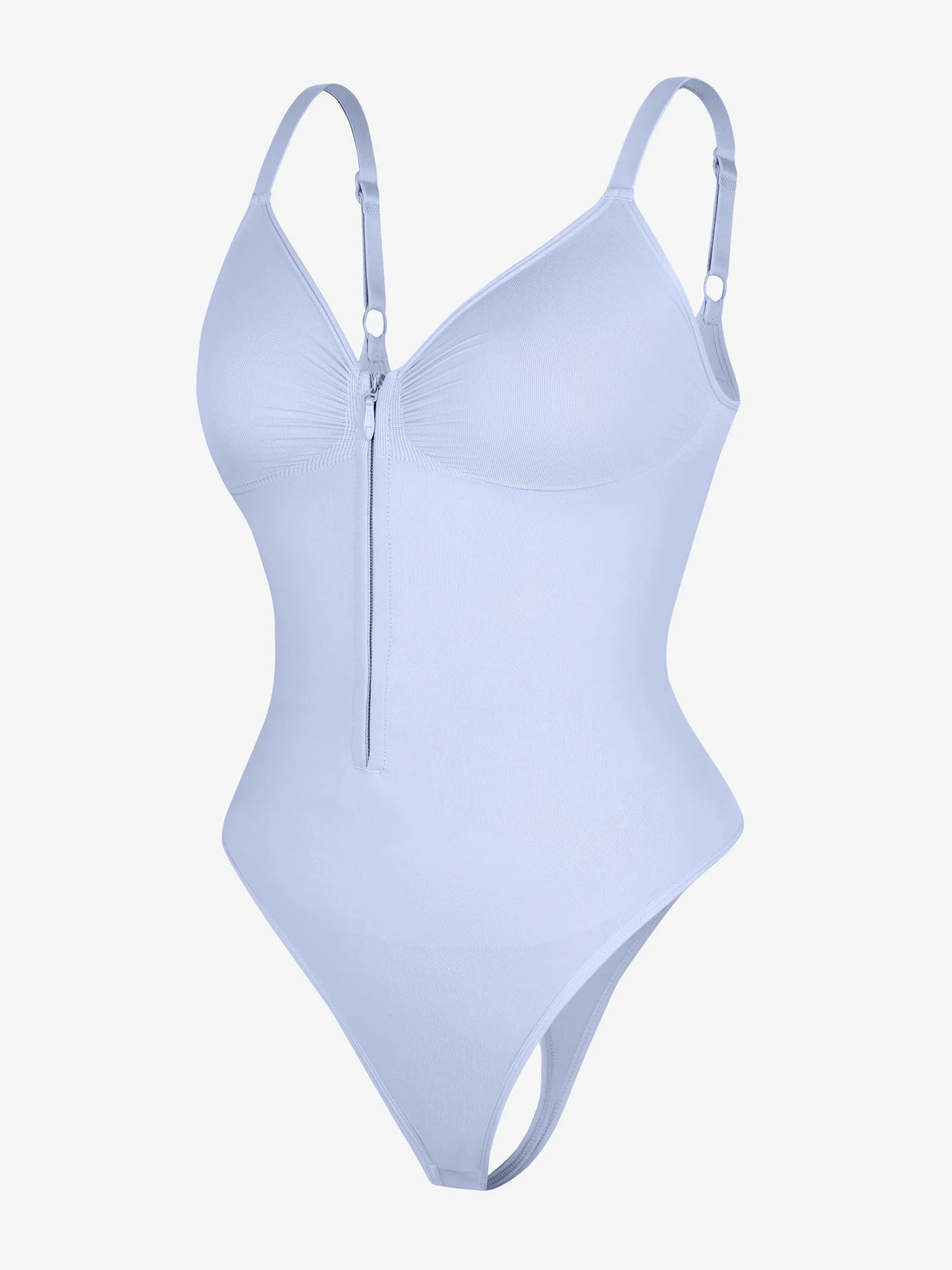 Feelingirl Tummy Control Seamless Zipper Shaping Bodysuit